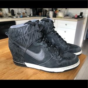 Nike Dunk Sky Hi Sneaker Wedge Zig Zag